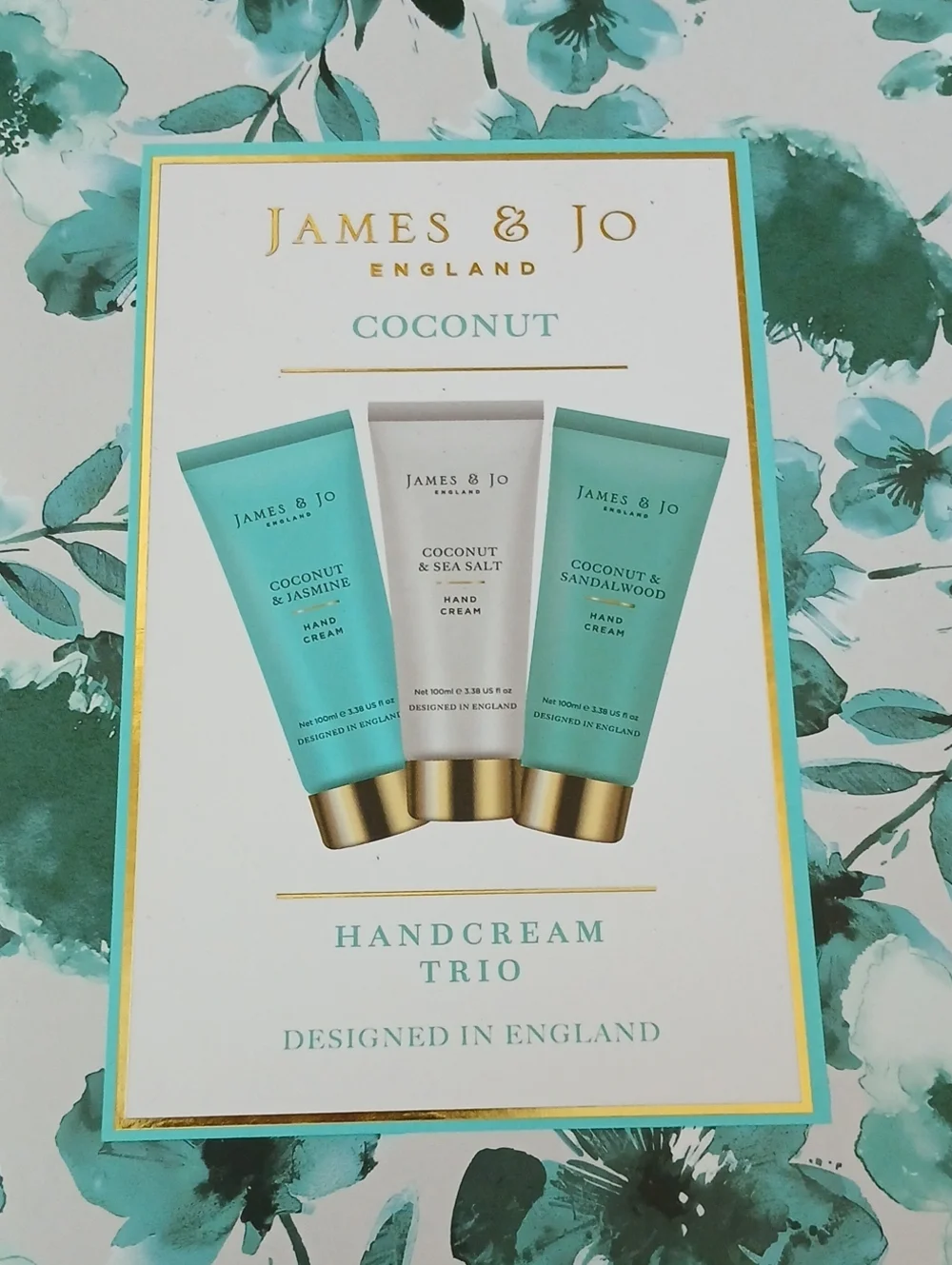 James & Jo Coconut Handcream Trio Gift Set